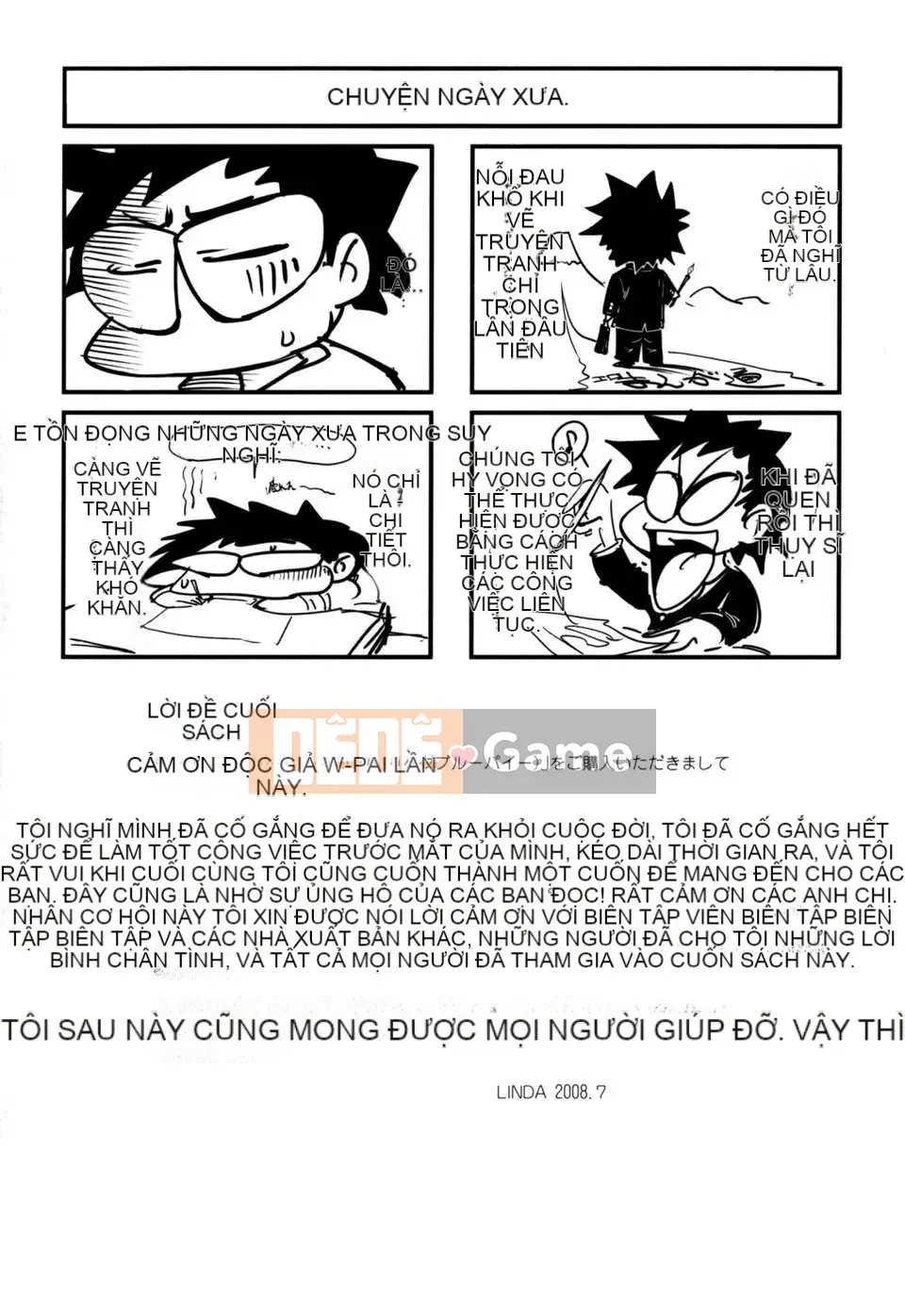 (Truyện tranh Seinen) [LINDA] W-PAI-