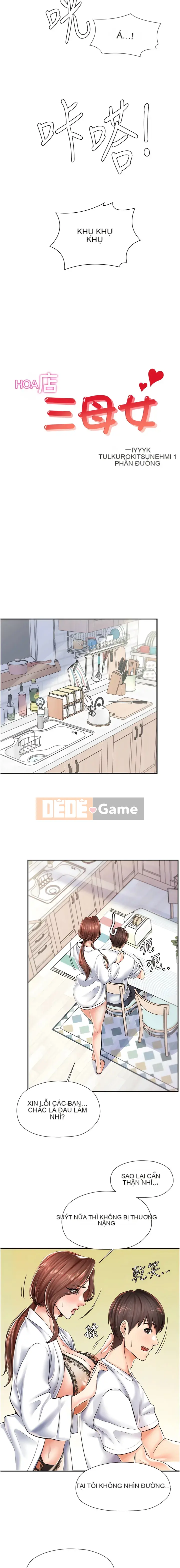 Ba mẹ con trong tiệm hoa Chương 1-7