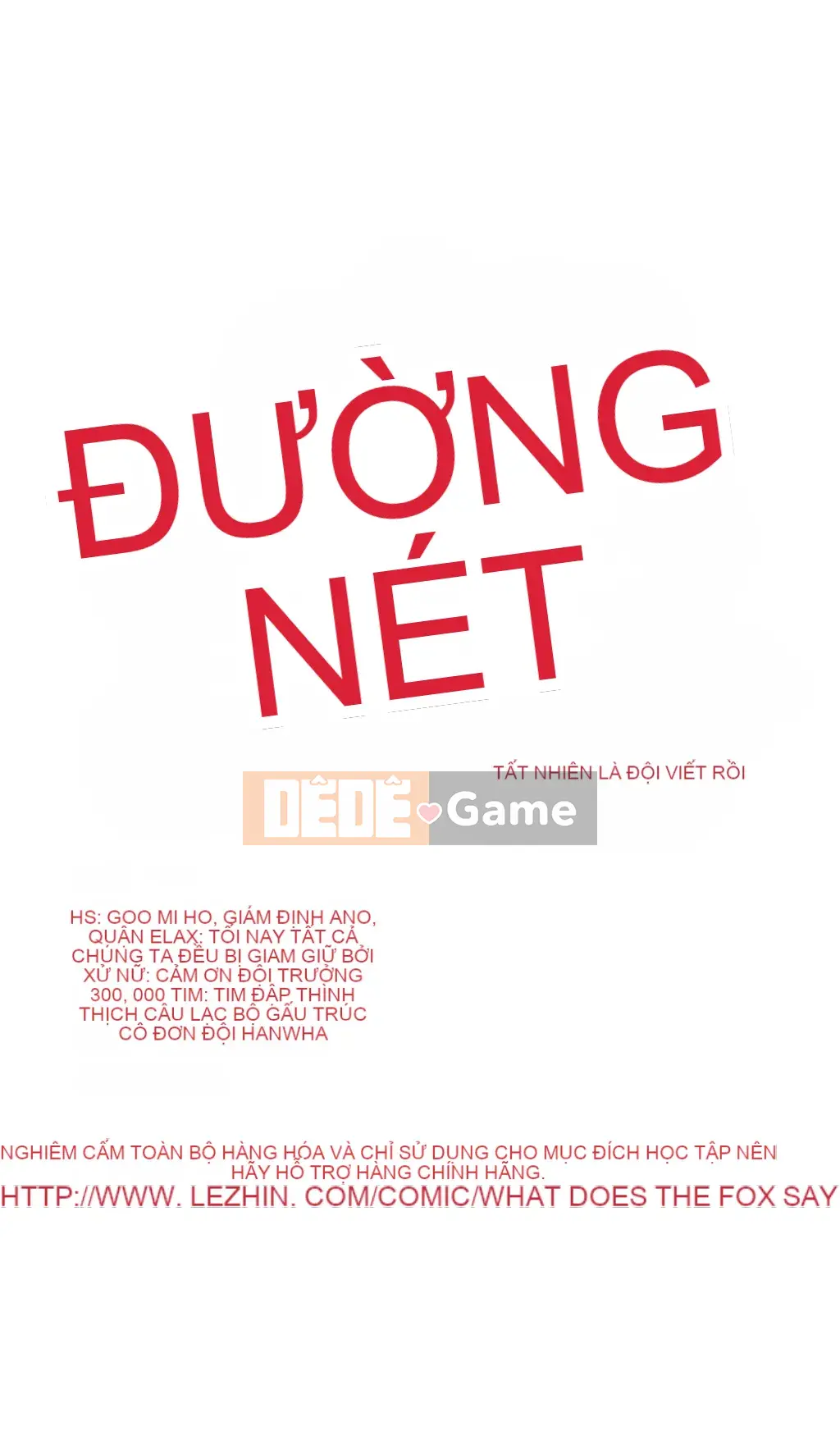 Cái gì -Làm -con cáo -Nói Chương 1-93