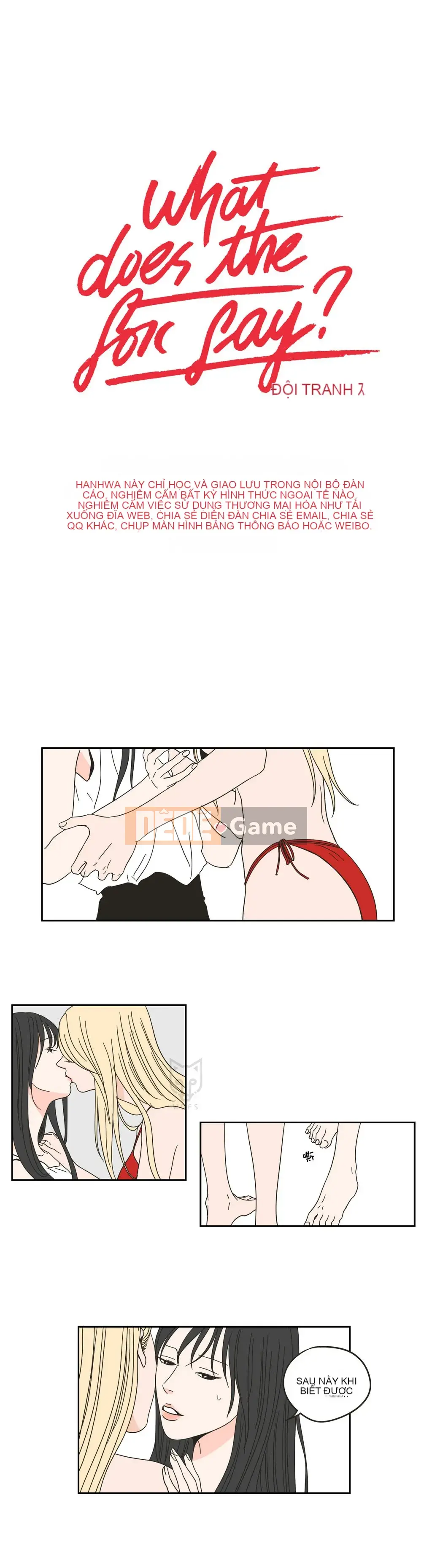 Cái gì -Làm -con cáo -Nói Chương 1-93