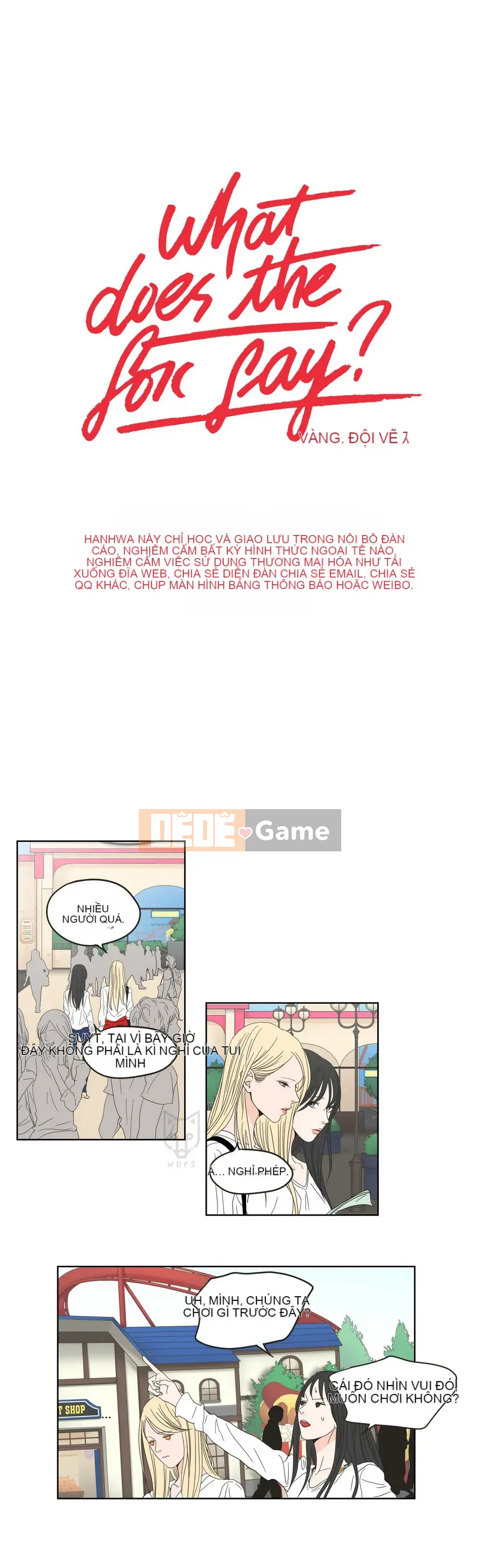 Cái gì -Làm -con cáo -Nói Chương 1-93