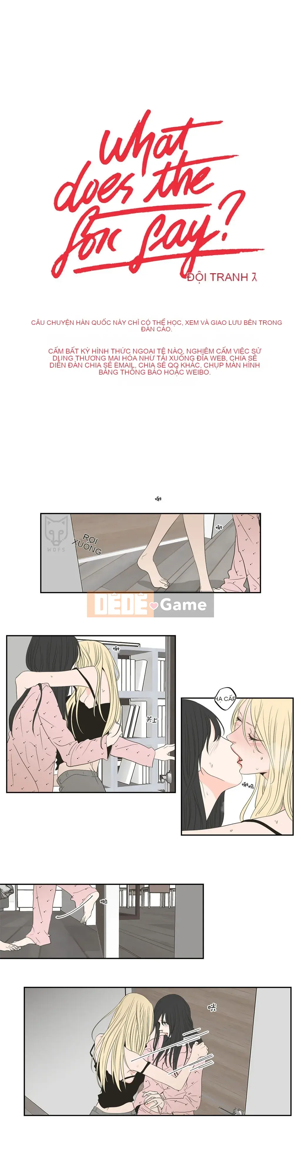 Cái gì -Làm -con cáo -Nói Chương 1-93