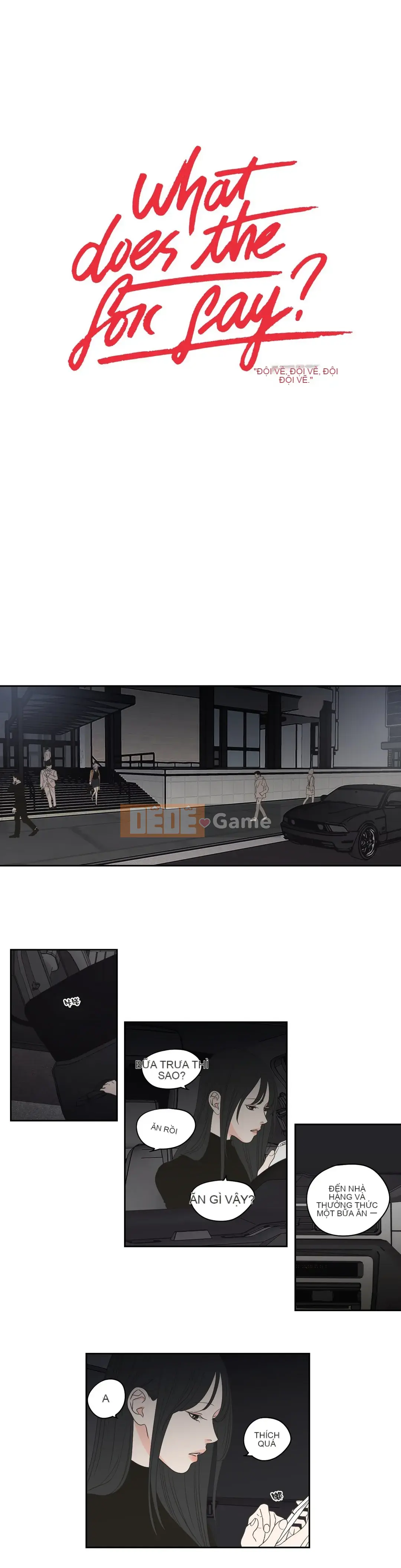 Cái gì -Làm -con cáo -Nói Chương 1-93