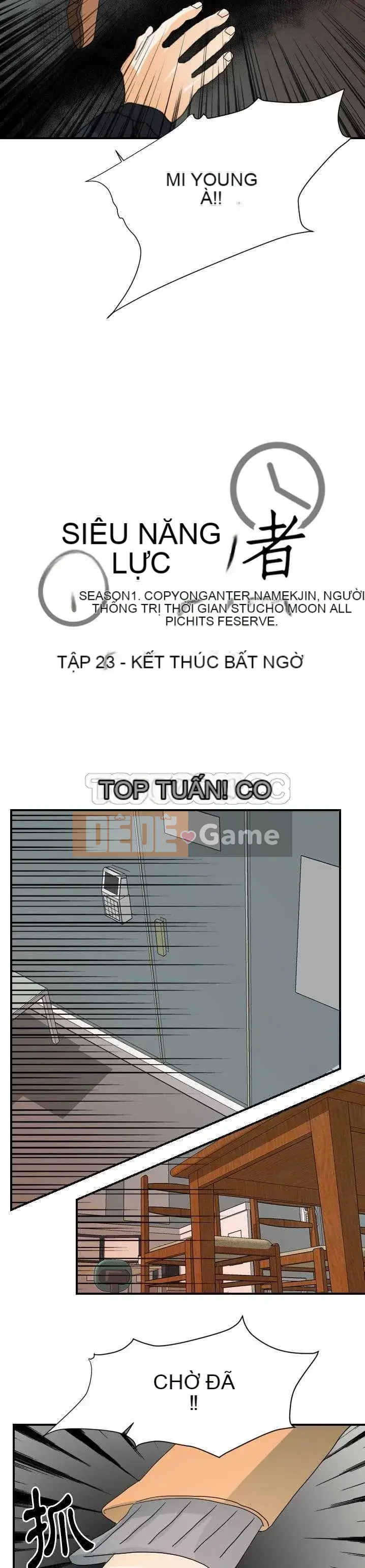 Siêu năng lực Chương 1-32