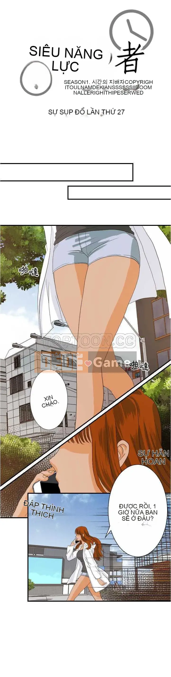 Siêu năng lực Chương 1-32