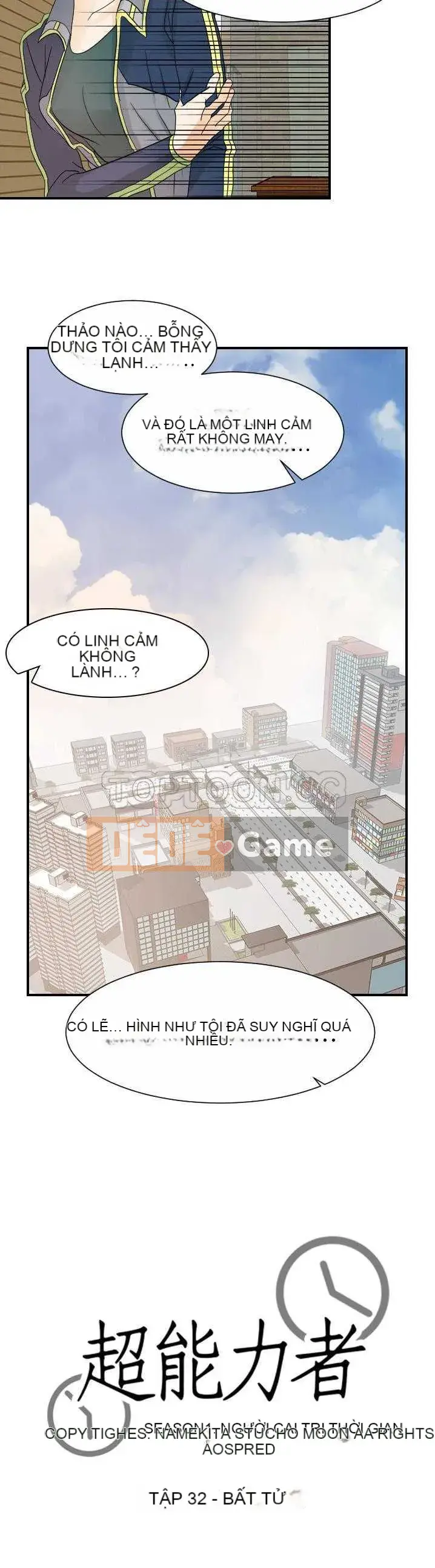 Siêu năng lực Chương 1-32