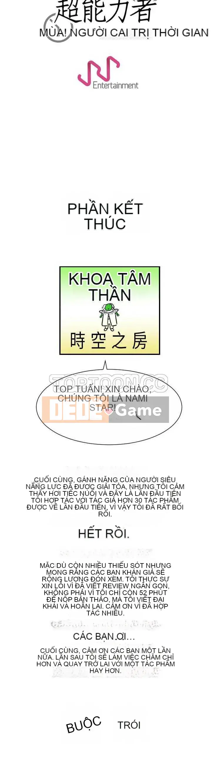 Siêu năng lực Chương 1-32