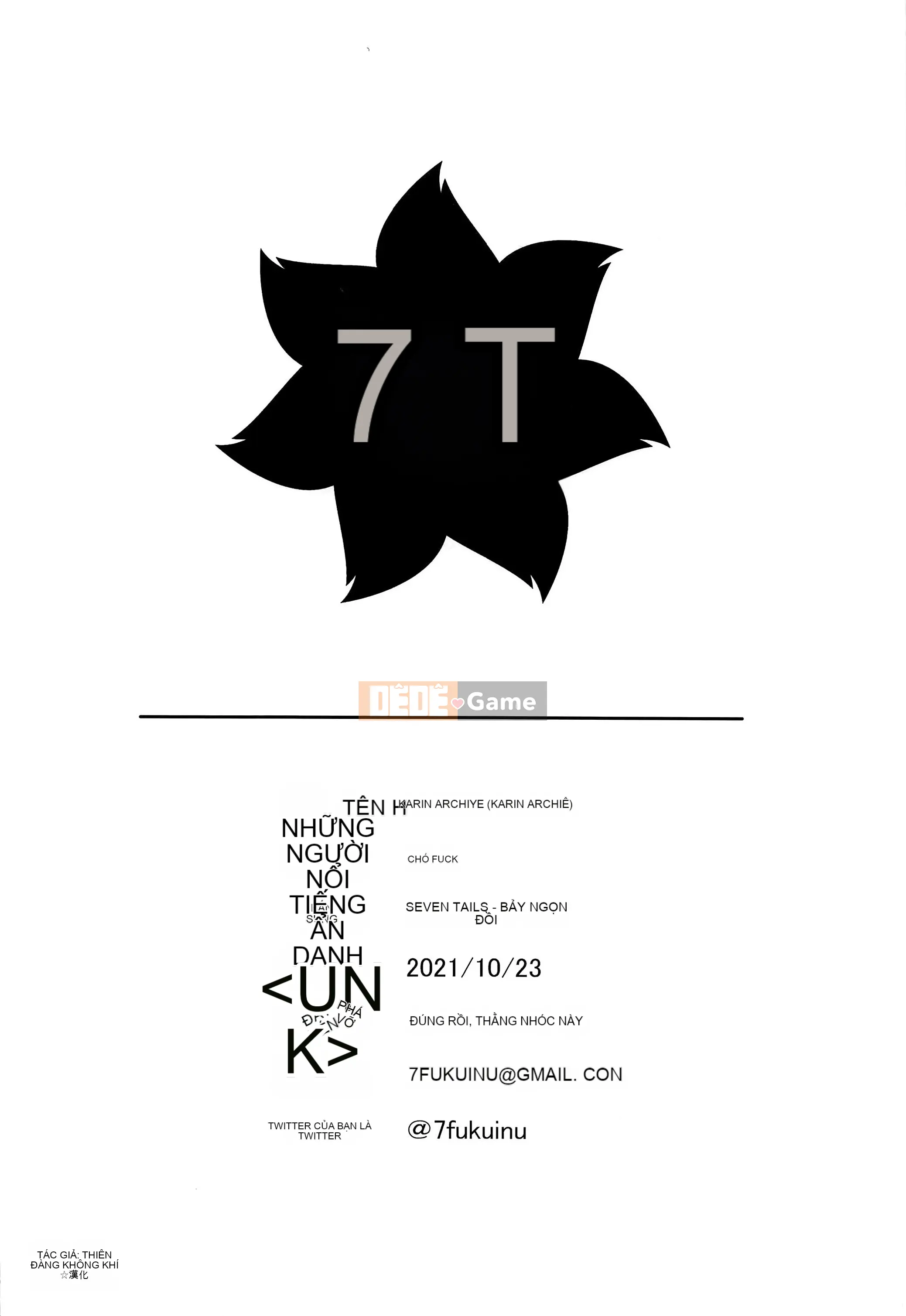 (Lễ hội Akihabara Doujin lần thứ 4) [SEVEN TAILS (Fukuinu)] KARIN Archive (Blue Archive) [Air Kei☆Hanka]