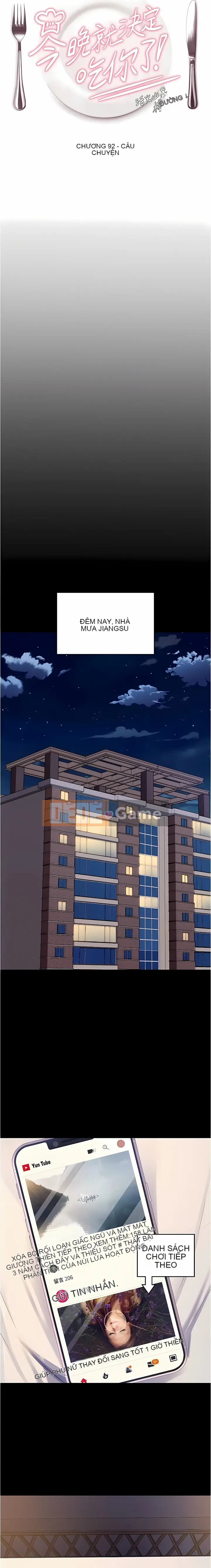 Tôi quyết định ăn bạn tối nay Chương 91-92