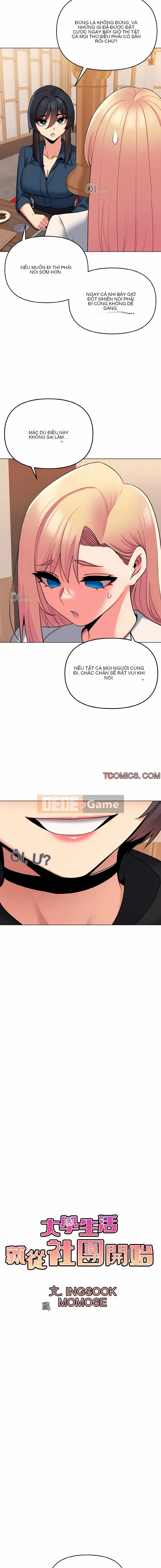 Cuộc sống đại học bắt đầu với các câu lạc bộ Chương 73-74