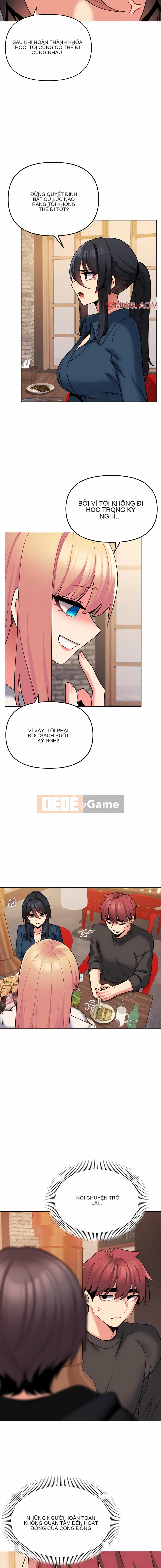 Cuộc sống đại học bắt đầu với các câu lạc bộ Chương 73-74