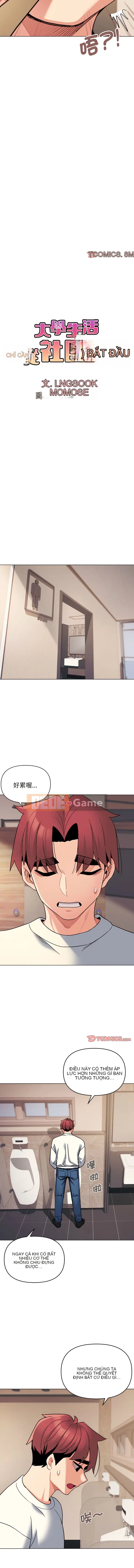 Cuộc sống đại học bắt đầu với các câu lạc bộ Chương 67-68