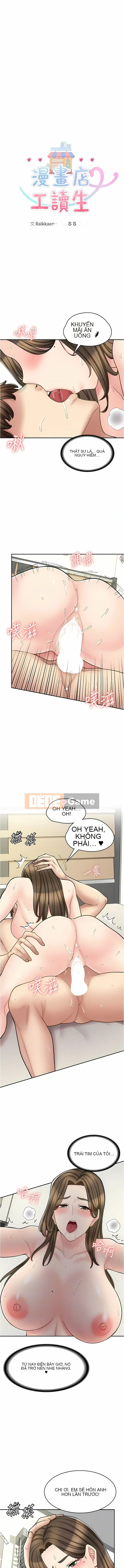 Sinh viên vừa học vừa làm trong một cửa hàng truyện tranh Chương 35-36