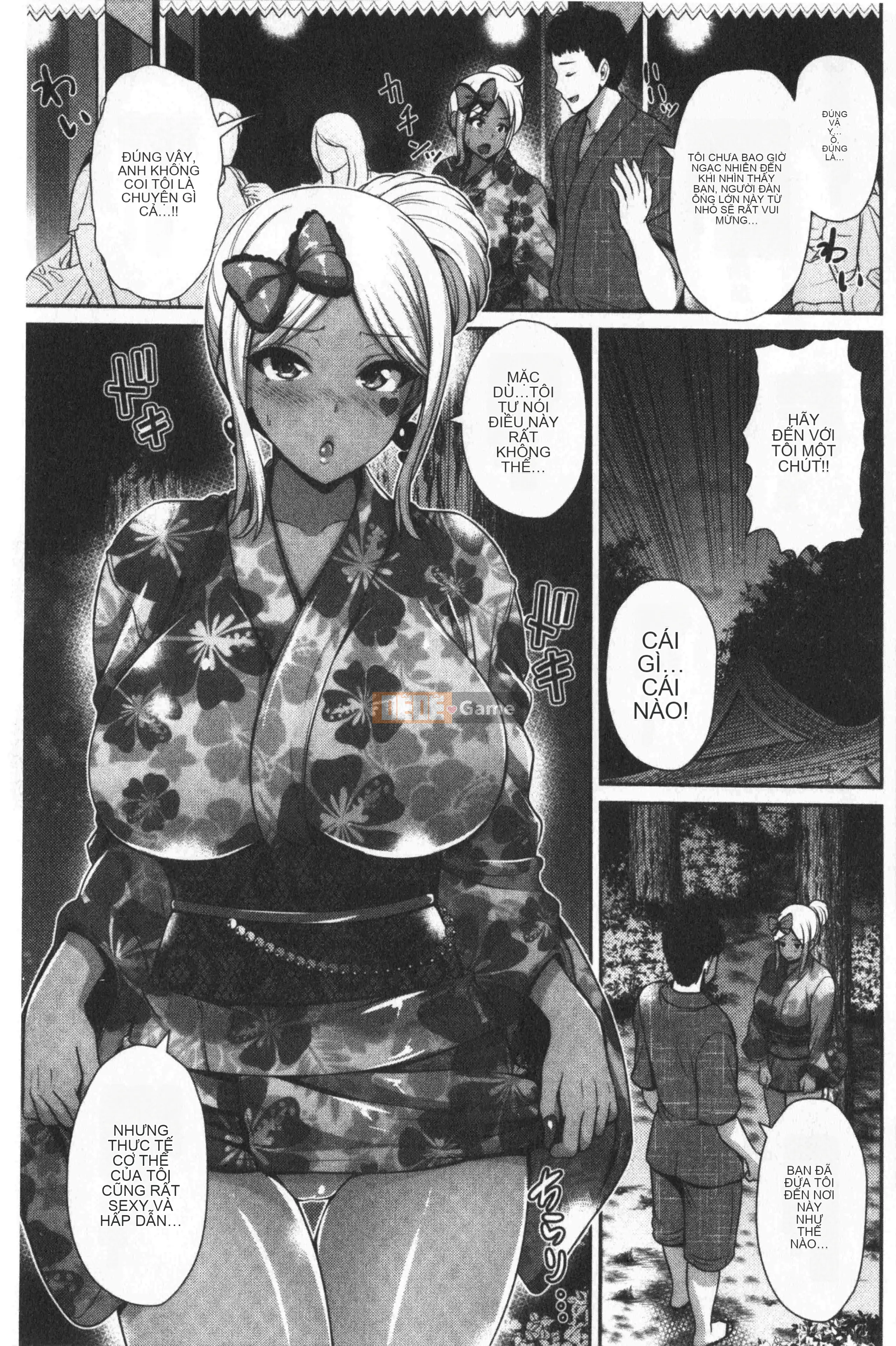 Cô gái da đen chỉ thích bạn