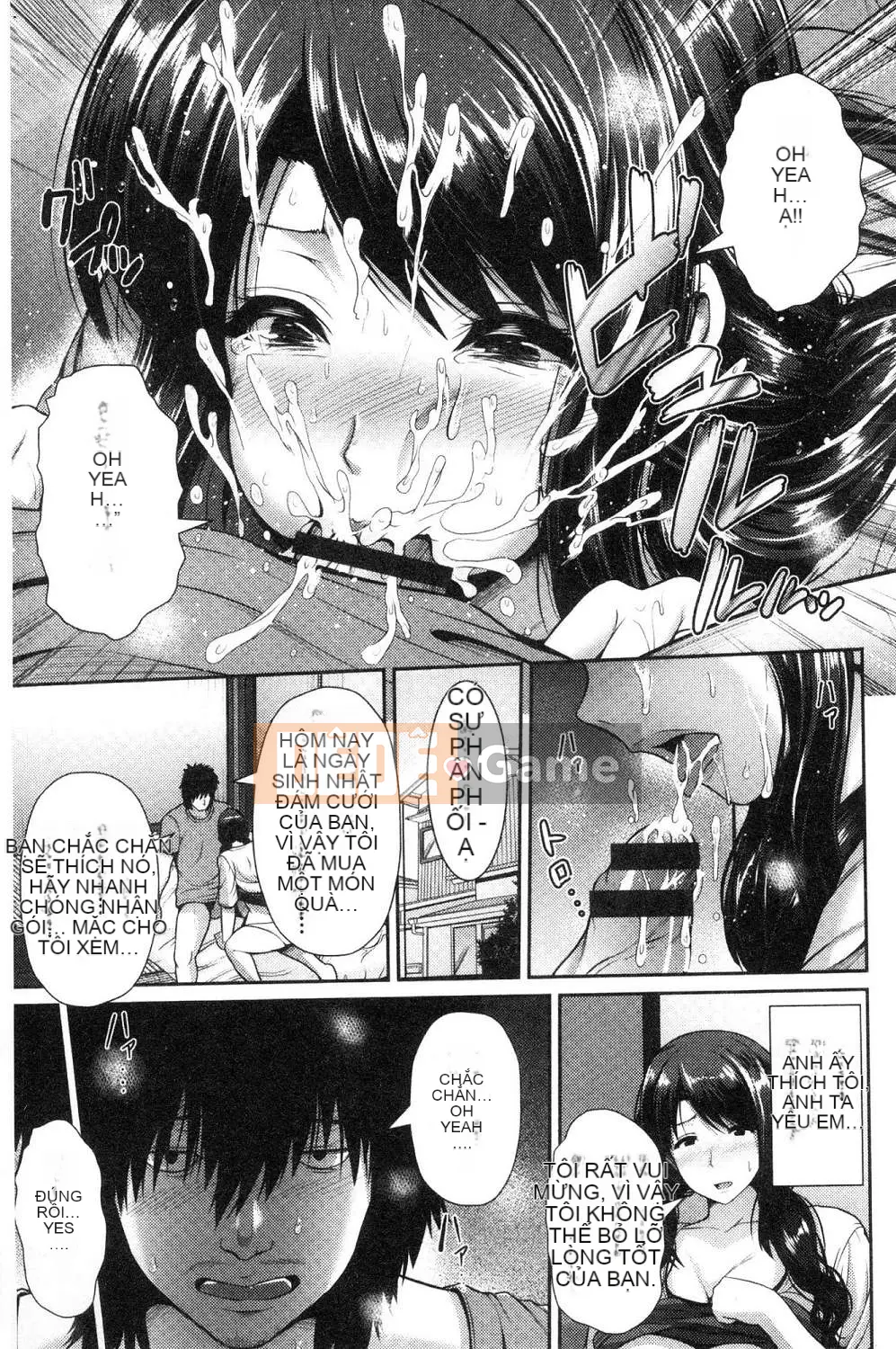 Thật ướt át vì niềm vui thật ướt át