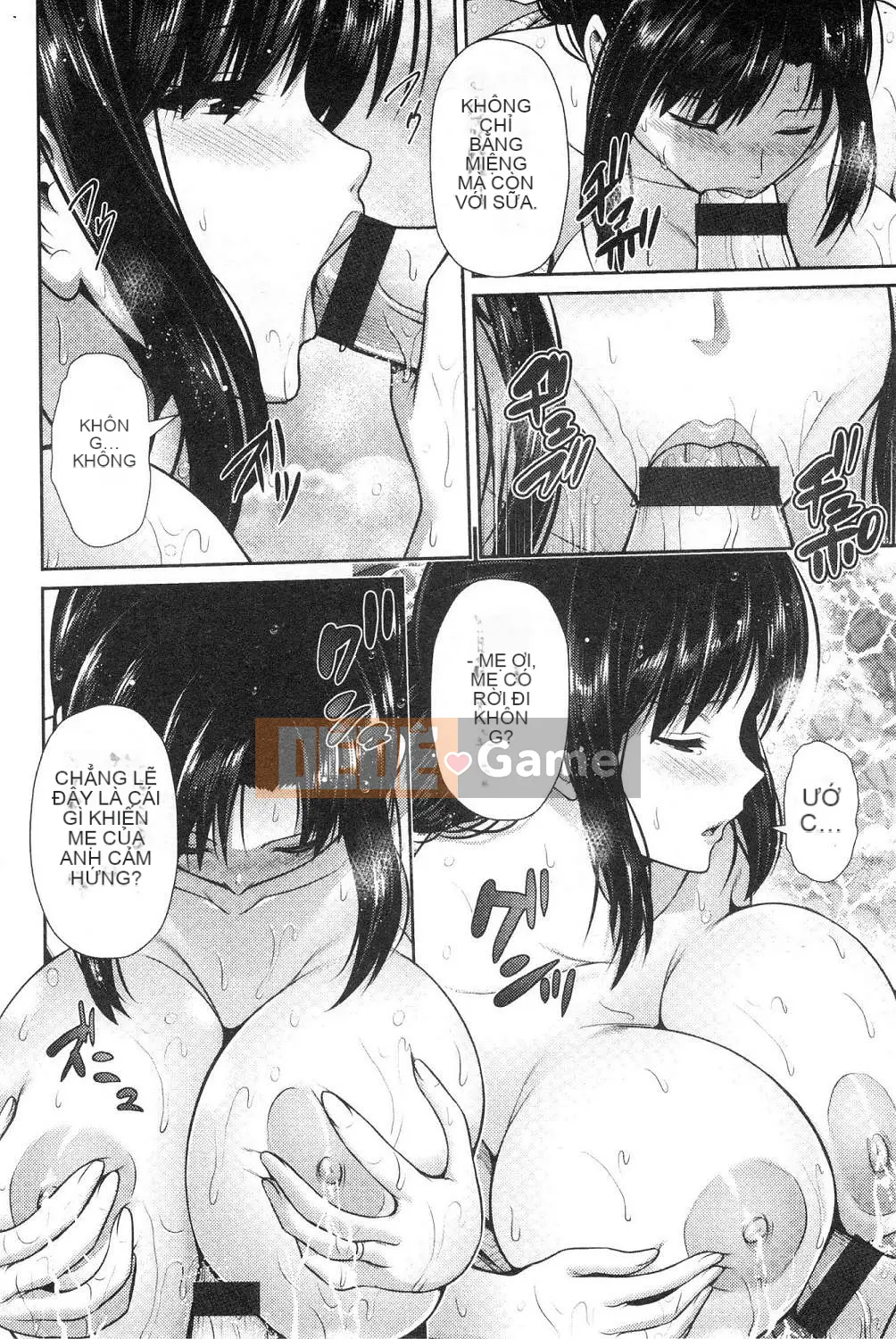 Thật ướt át vì niềm vui thật ướt át