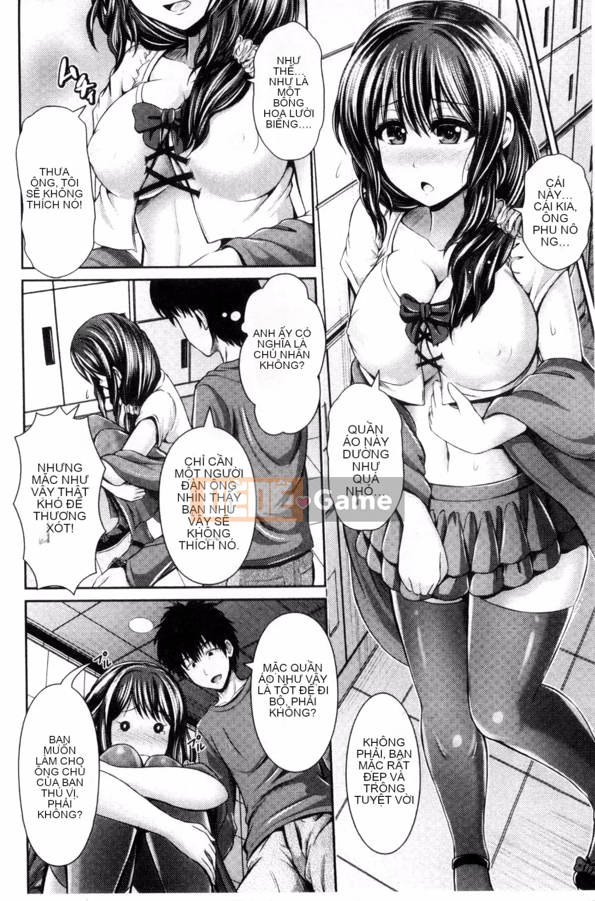 Cuồng khoe ngực đẹp