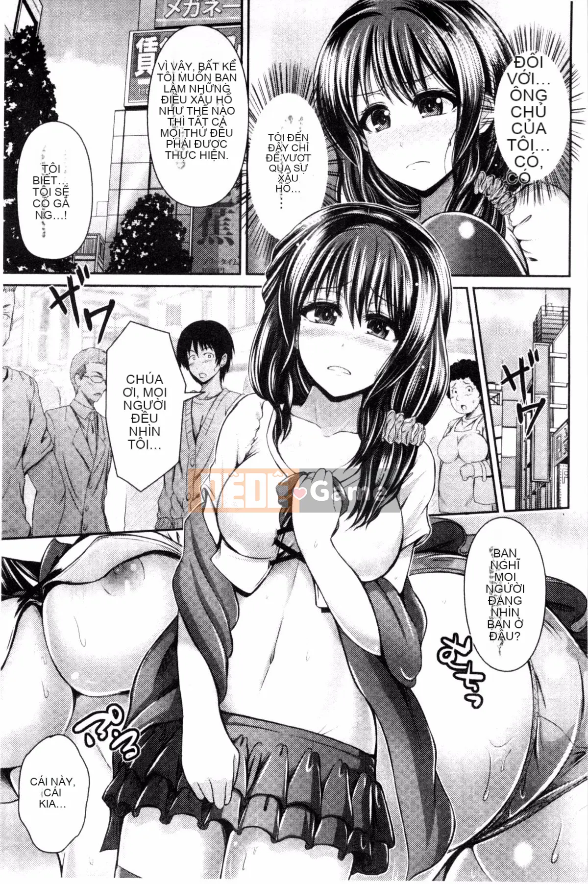 Cuồng khoe ngực đẹp