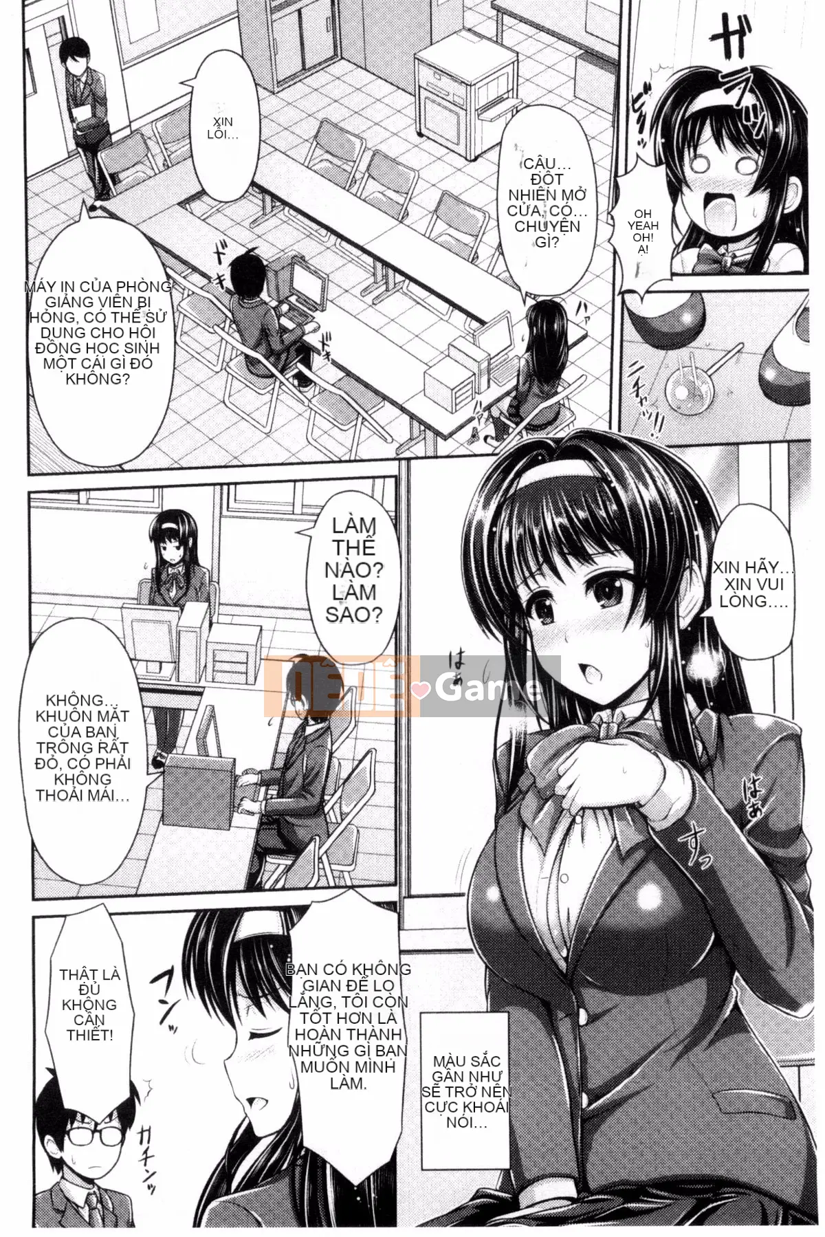 Cuồng khoe ngực đẹp