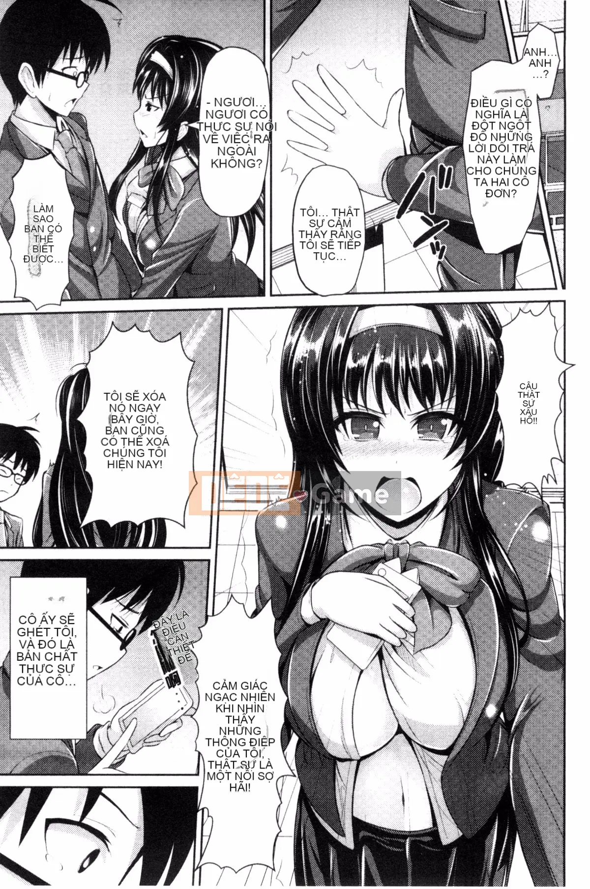 Cuồng khoe ngực đẹp