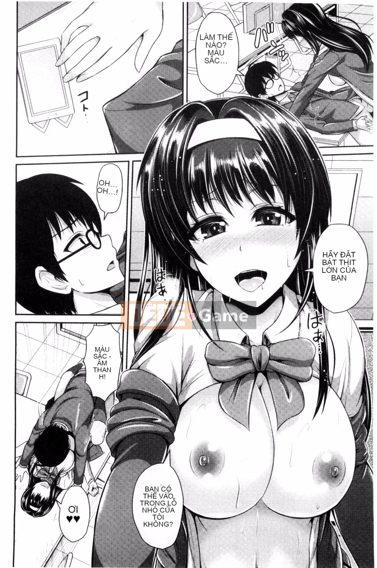 Cuồng khoe ngực đẹp