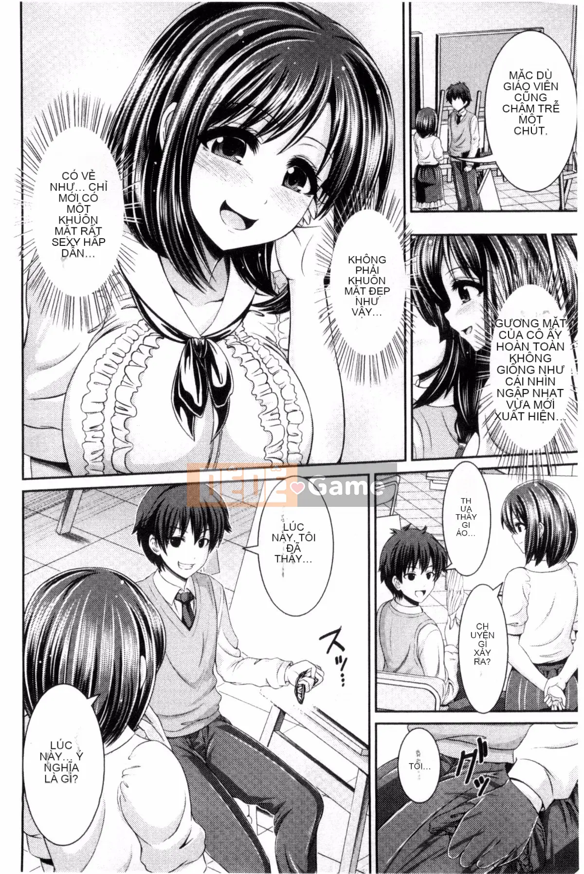 Cuồng khoe ngực đẹp