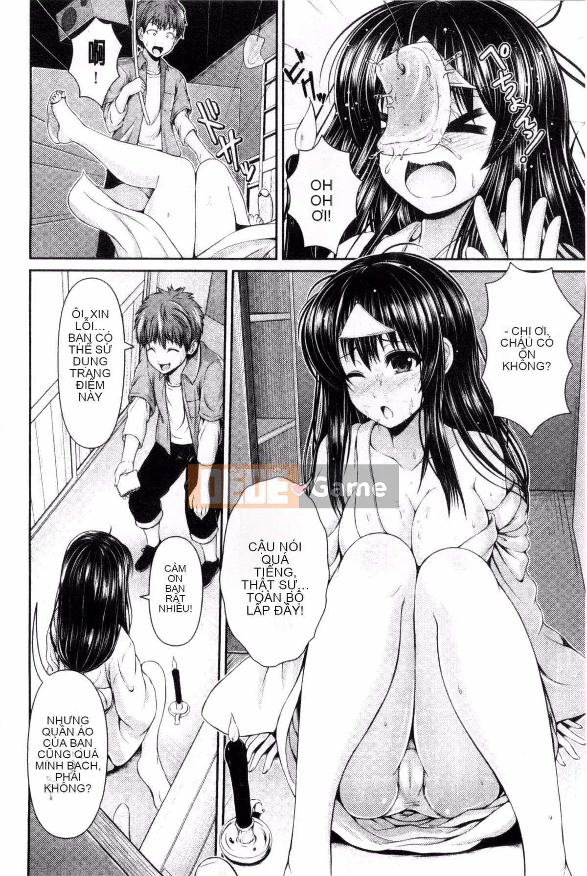 Cuồng khoe ngực đẹp