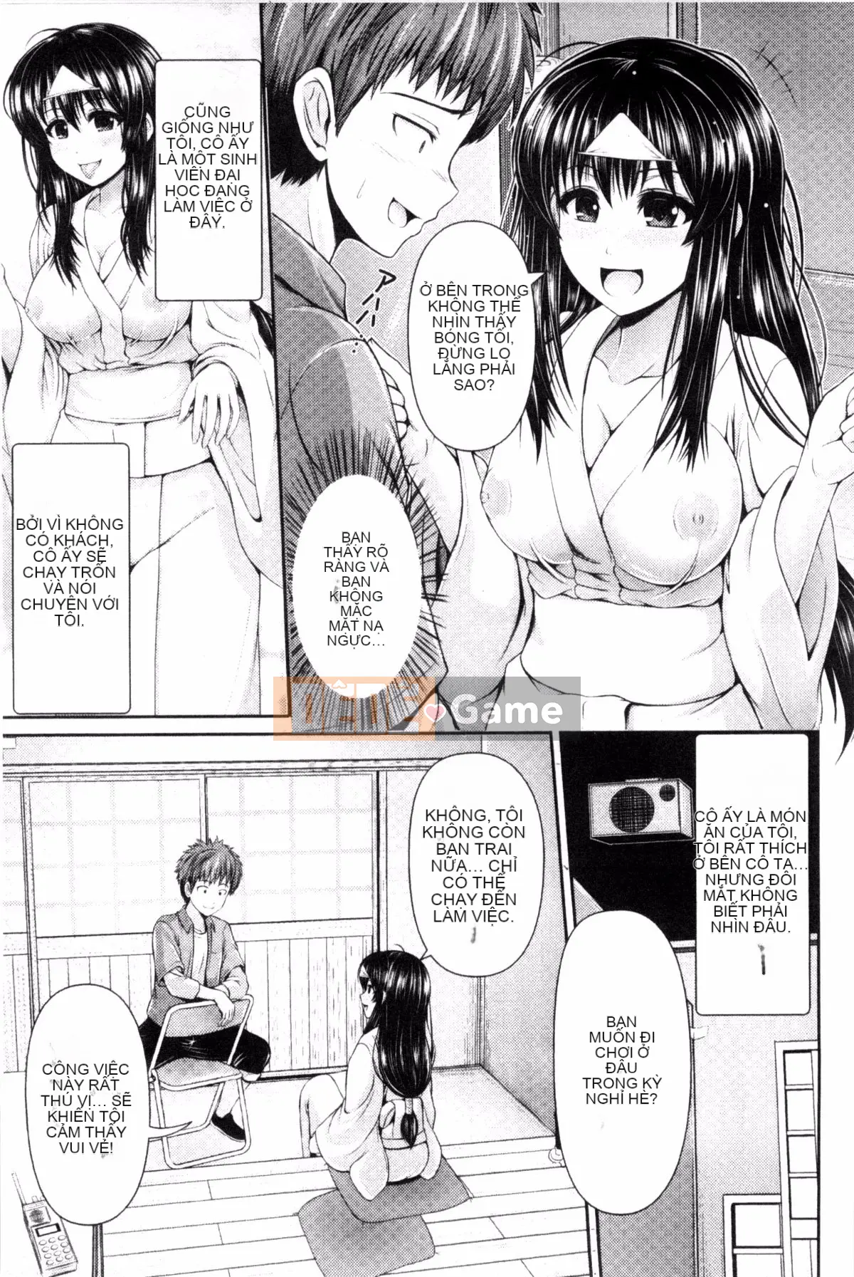 Cuồng khoe ngực đẹp