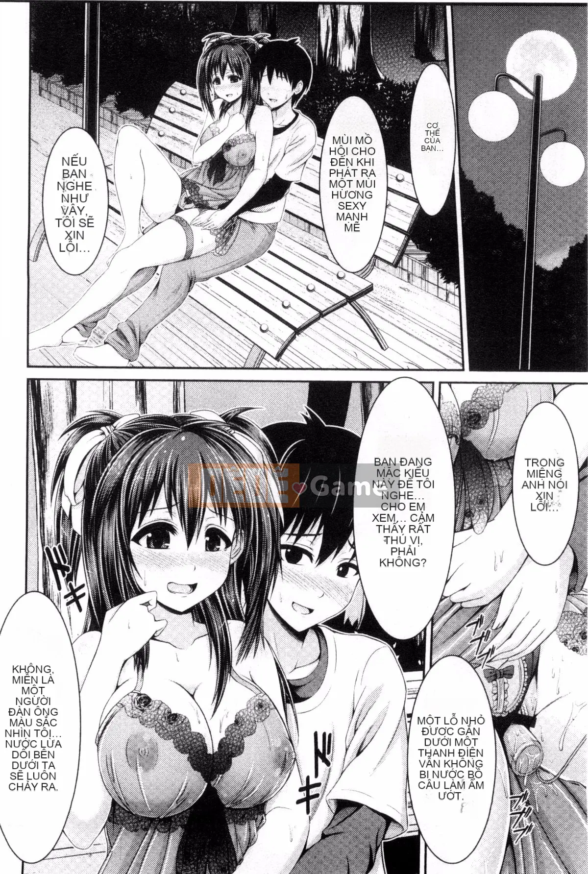 Cuồng khoe ngực đẹp