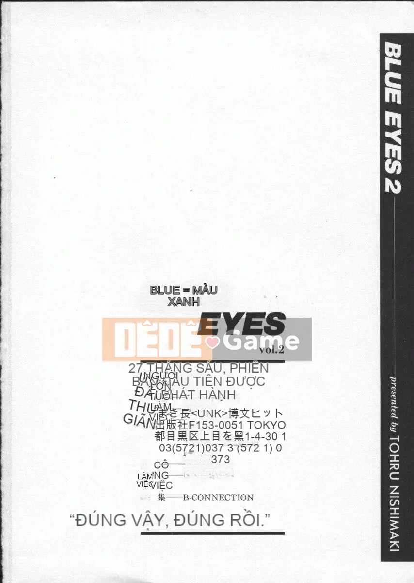 Toru Nishimaki Chương 2