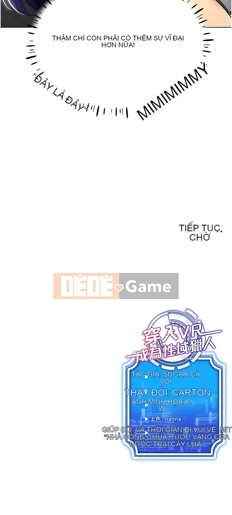 Thâm nhập VR trở thành thợ săn miền tình dục Chương 17-18