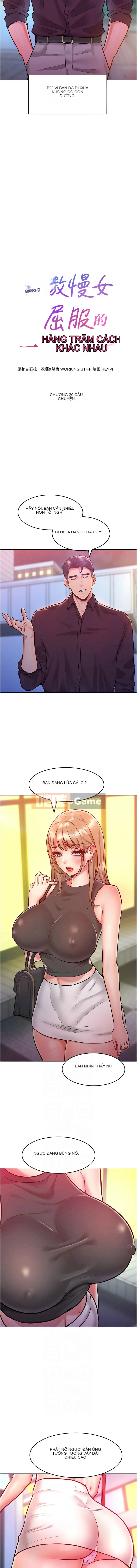 Một trăm cách khiến phụ nữ kiêu ngạo phải nhượng bộ Chương 19-20