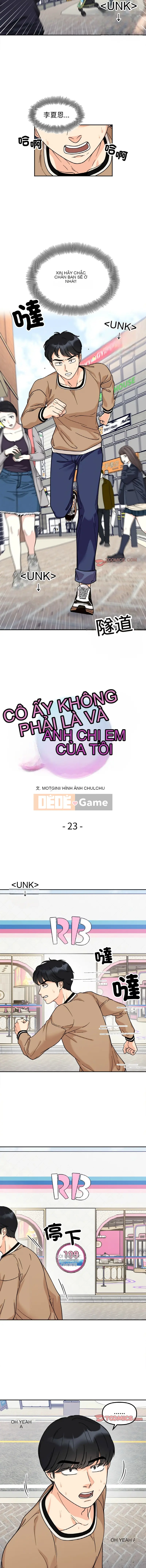 Cô ấy không phải chị của tôi Chương 23-24
