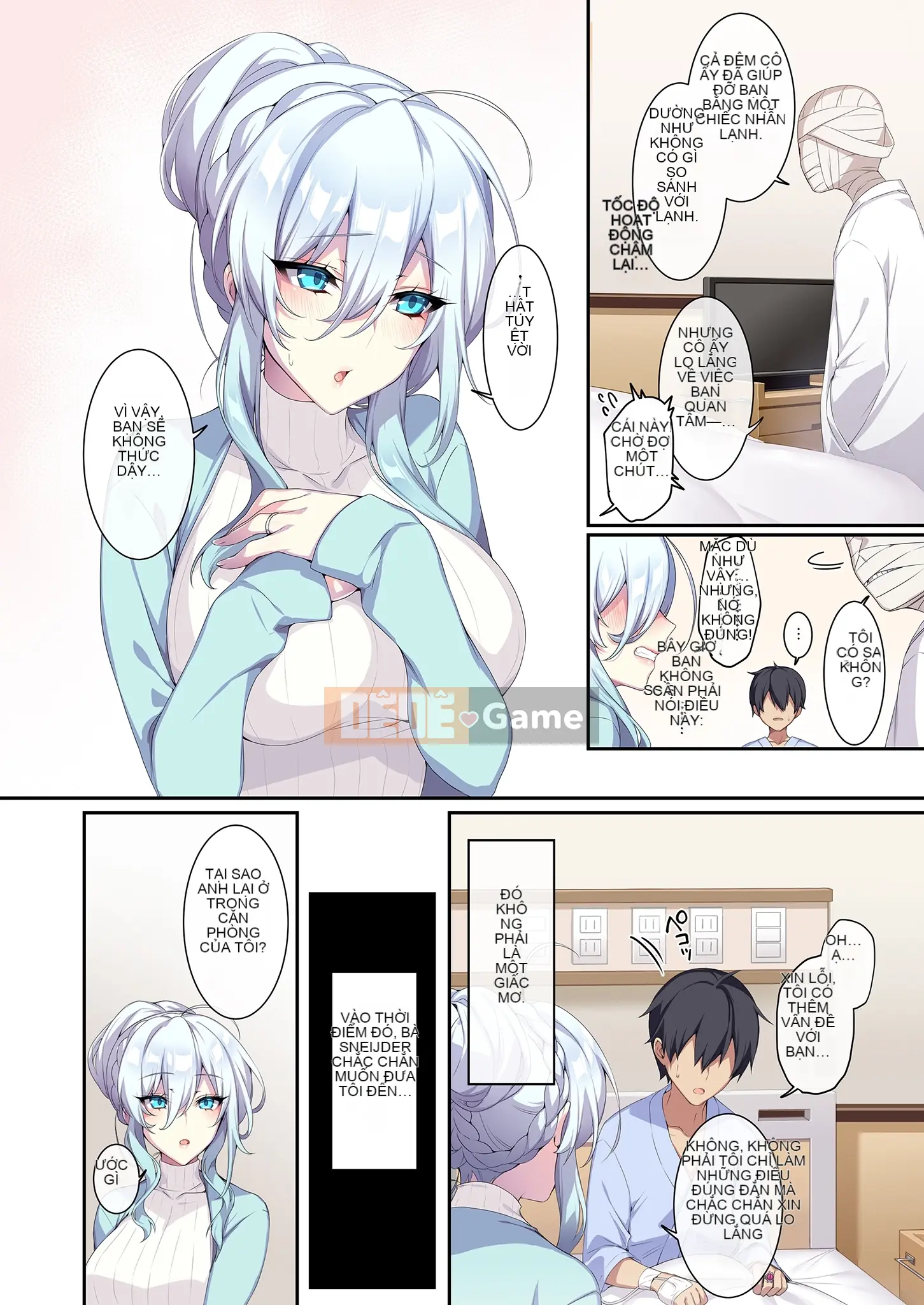 Người phụ nữ tuyết góa phụ không giỏi giao tiếp và chiếc nhẫn bị nguyền rủa 2 Người phụ nữ tuyết góa phụ không giỏi giao tiếp 2