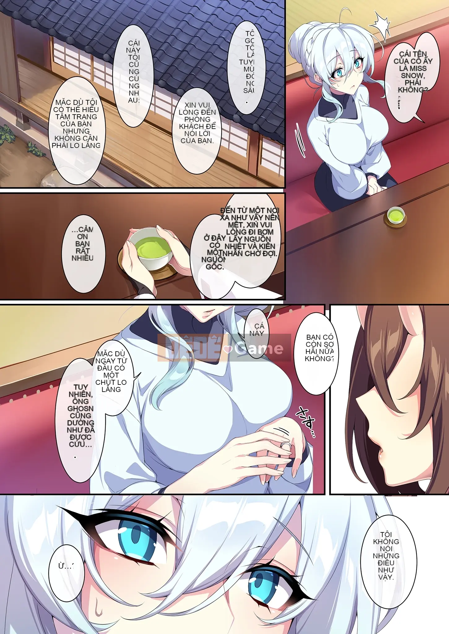 Người phụ nữ tuyết góa phụ không giỏi giao tiếp và chiếc nhẫn bị nguyền rủa 2 Người phụ nữ tuyết góa phụ không giỏi giao tiếp 2