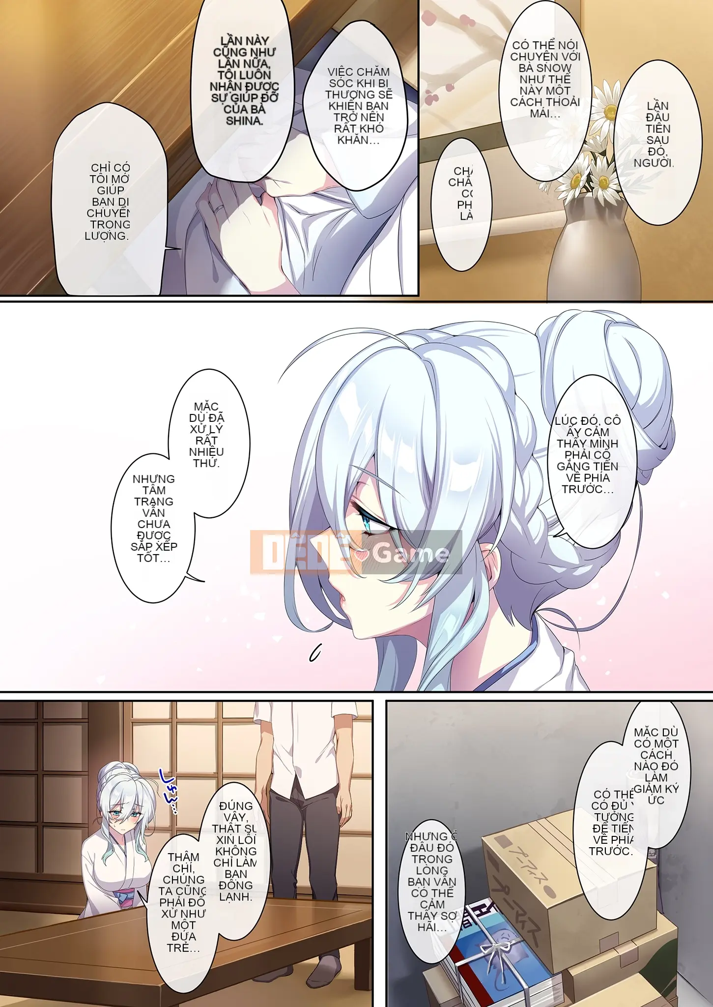 Người phụ nữ tuyết góa phụ không giỏi giao tiếp và chiếc nhẫn bị nguyền rủa 2 Người phụ nữ tuyết góa phụ không giỏi giao tiếp 2