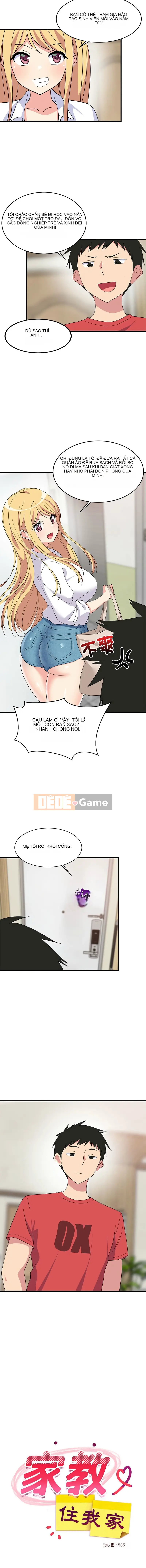 Gia sư sống ở nhà tôi Chương 1-4