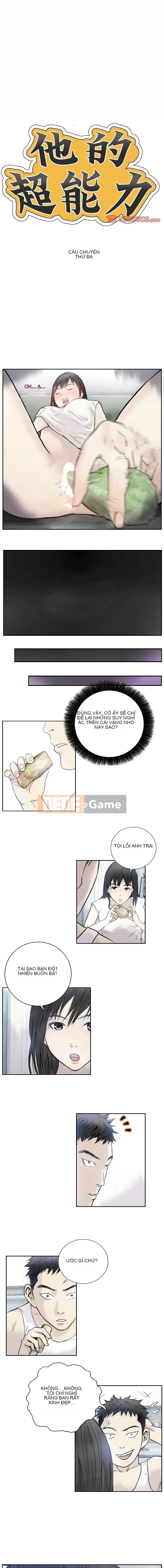 Siêu năng lực của anh ấy Chương 1-4