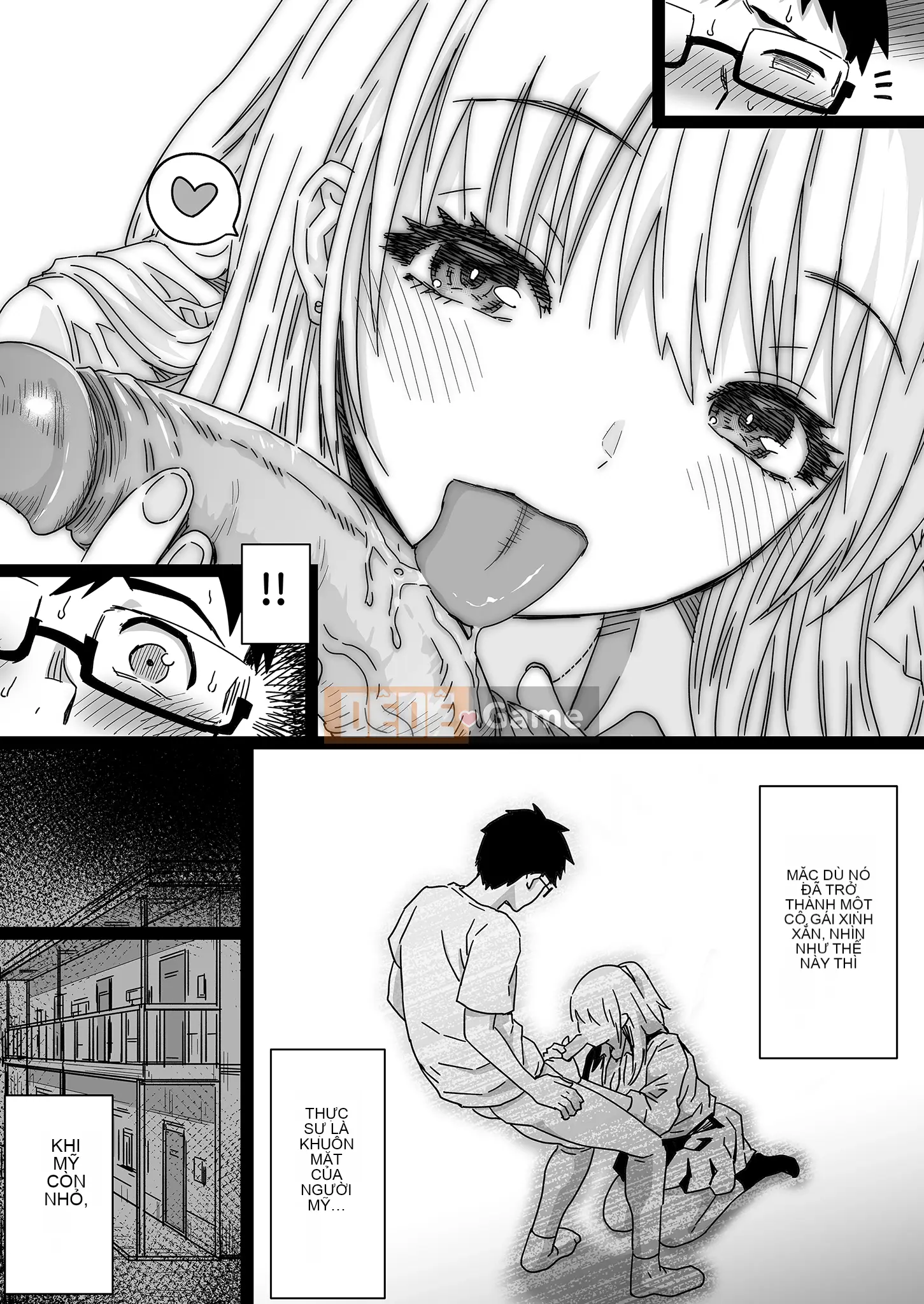 Người bạn thời thơ ấu mà tôi gặp lại sau một thời gian dài đã trở thành một cô gái dâm đãng.