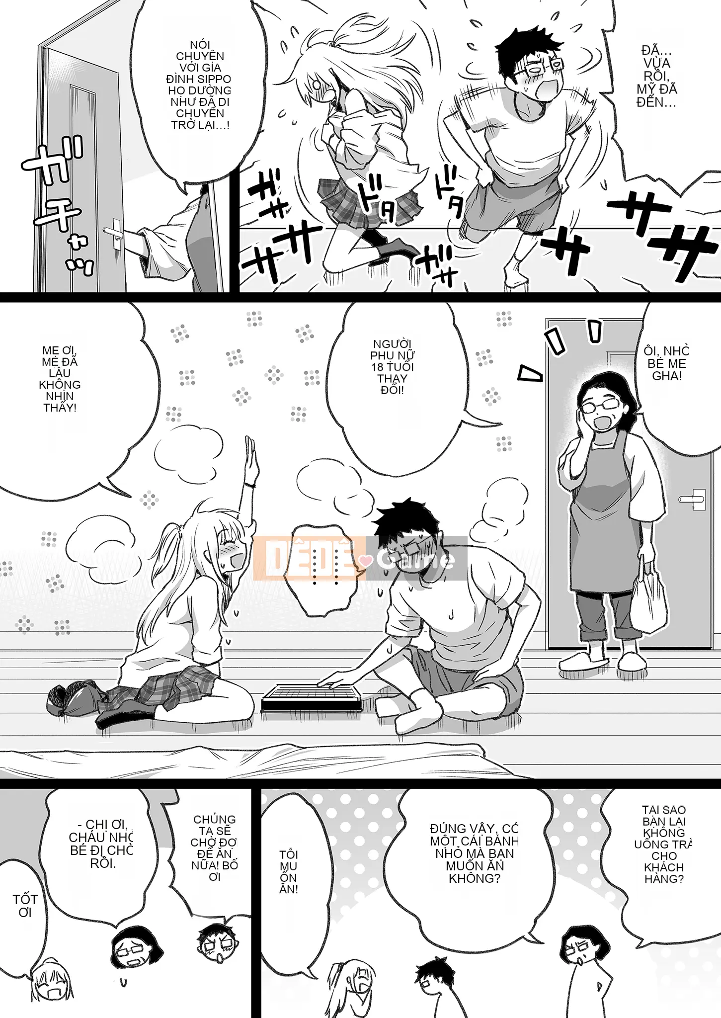 Người bạn thời thơ ấu mà tôi gặp lại sau một thời gian dài đã trở thành một cô gái dâm đãng.