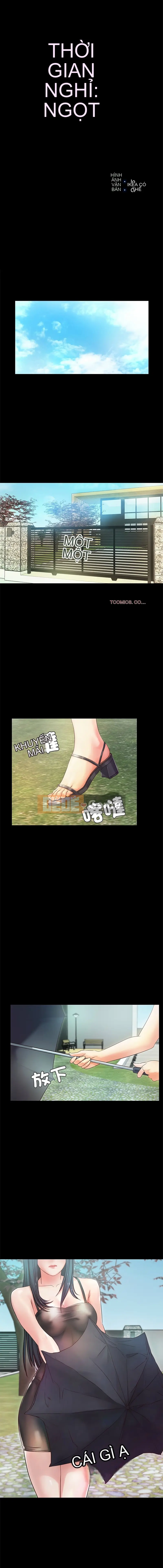 Kỳ nghỉ ngọt ngào Chương 1-6