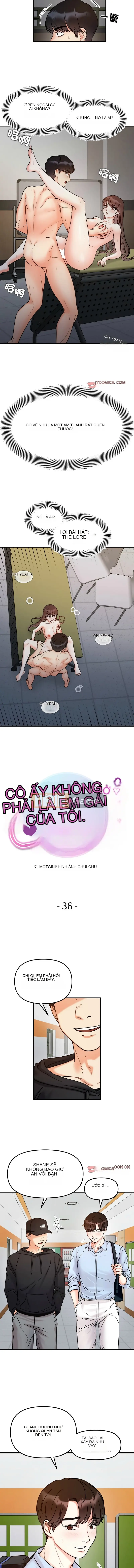 Cô ấy không phải chị của tôi Chương 36-37