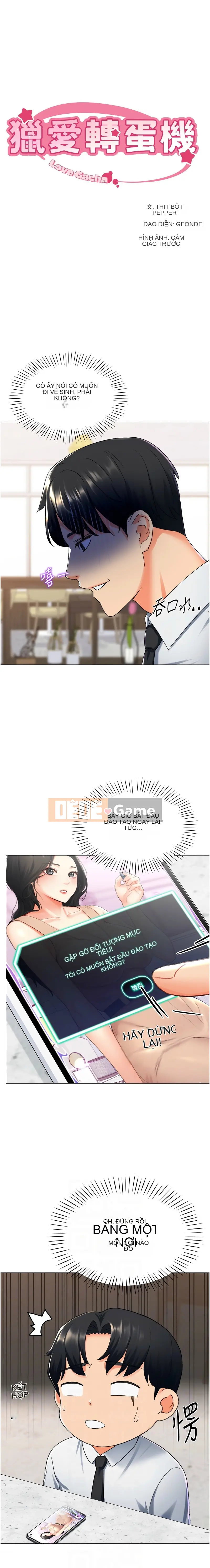 Máy săn gashapon tình yêu Chương 1-9