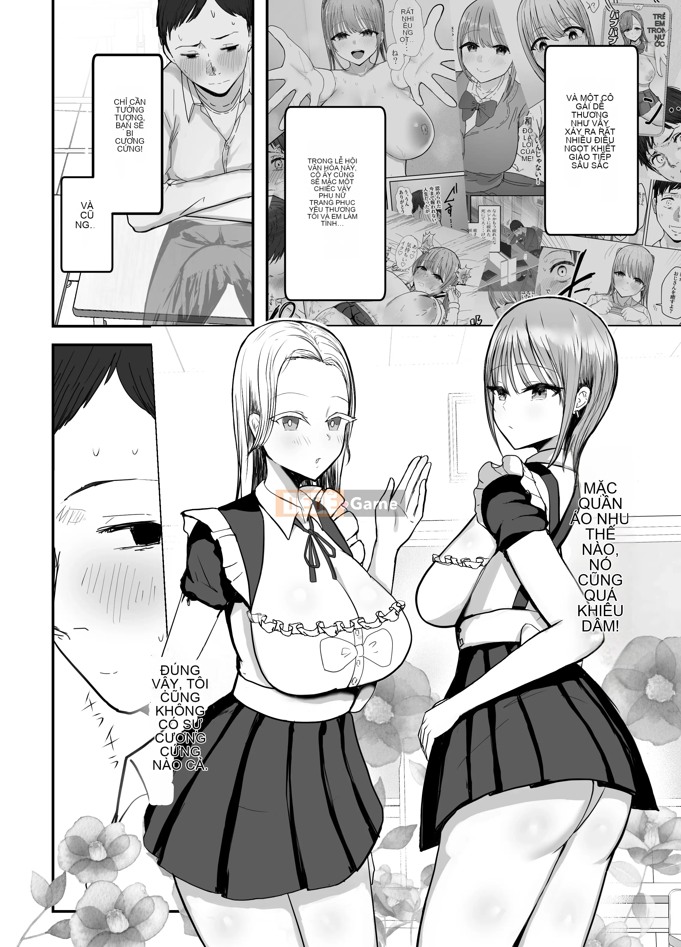 Một cháu gái tuyệt vời sống với cô ấy - - - - -