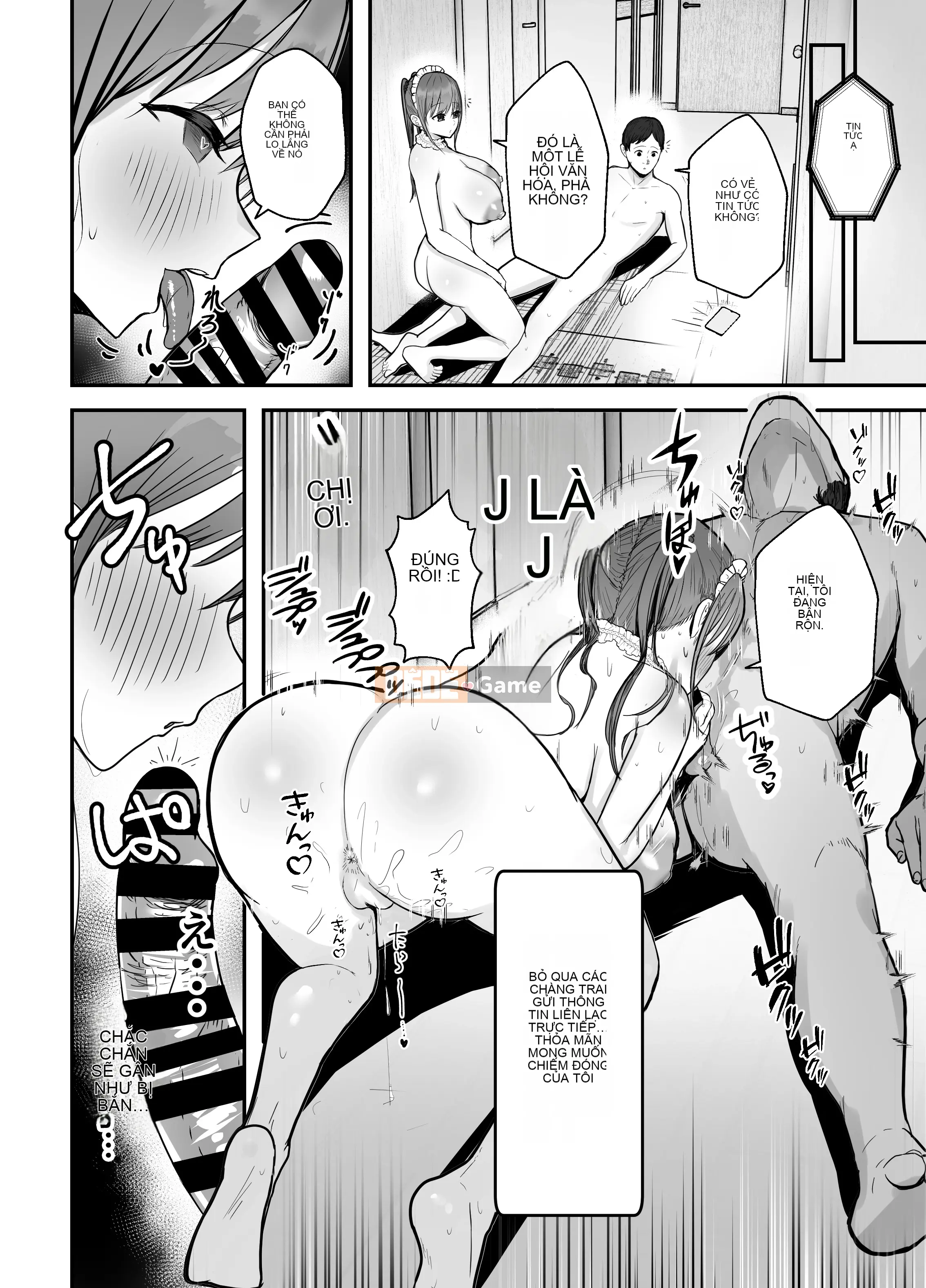 Một cháu gái tuyệt vời sống với cô ấy - - - - -