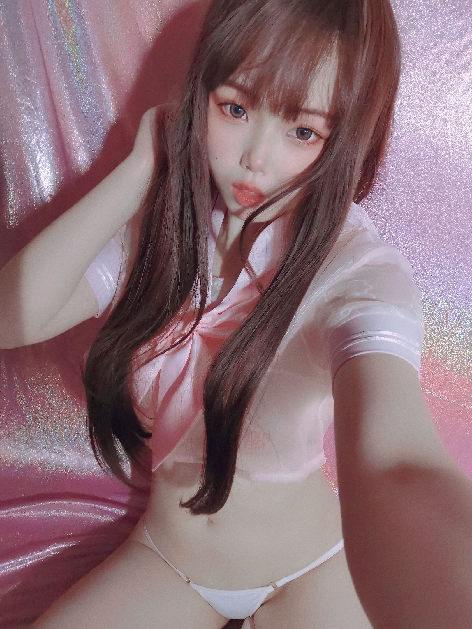 [Tháng 7 Meow] Bộ đồ thủy thủ màu hồng