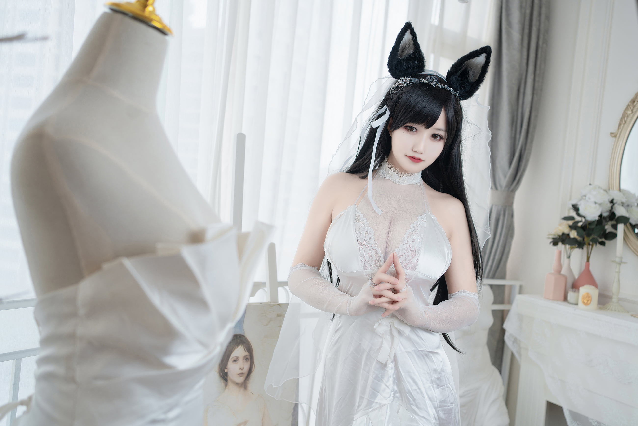 Chiyo W Okura - Váy cưới Atago