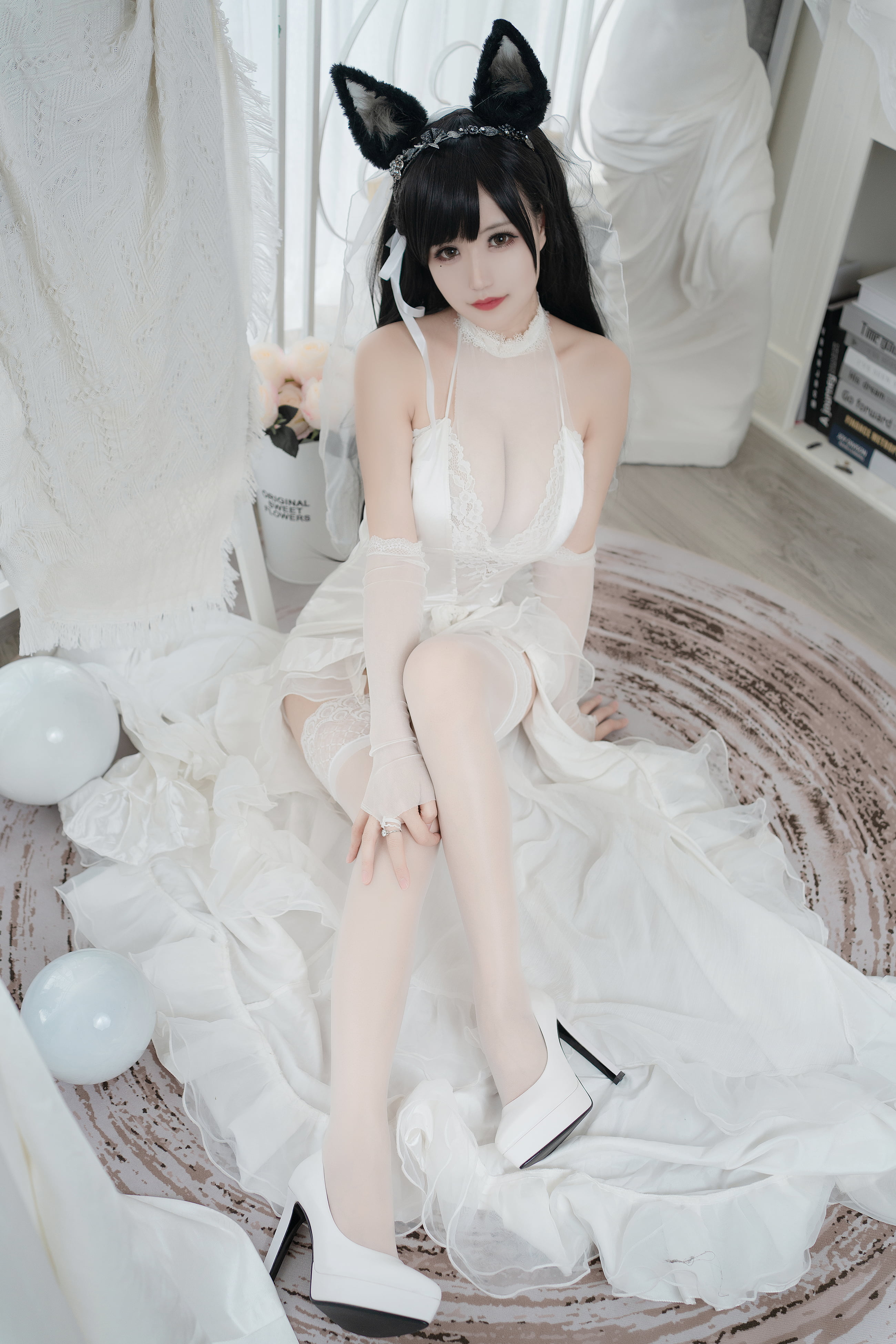 Chiyo W Okura - Váy cưới Atago