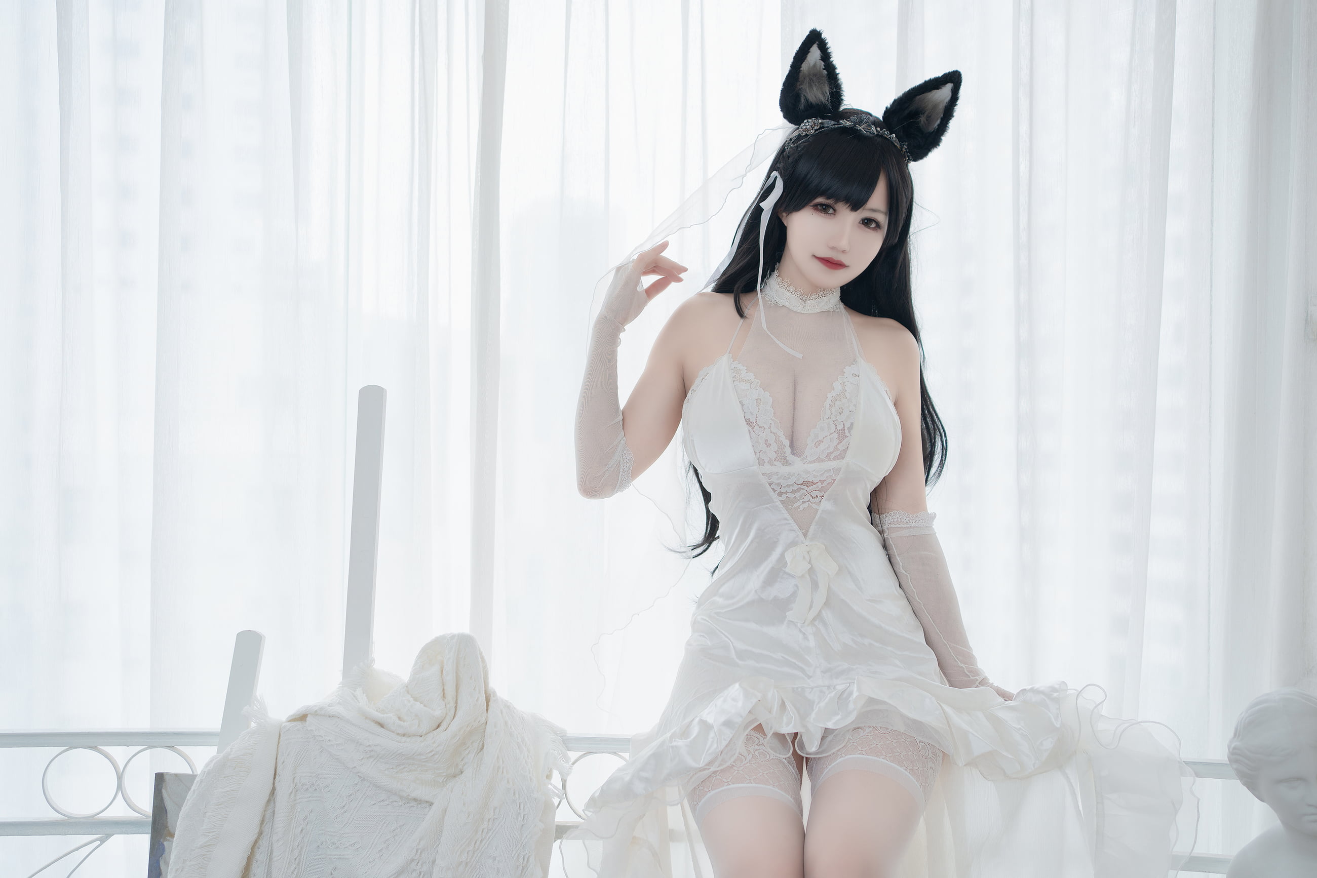Chiyo W Okura - Váy cưới Atago
