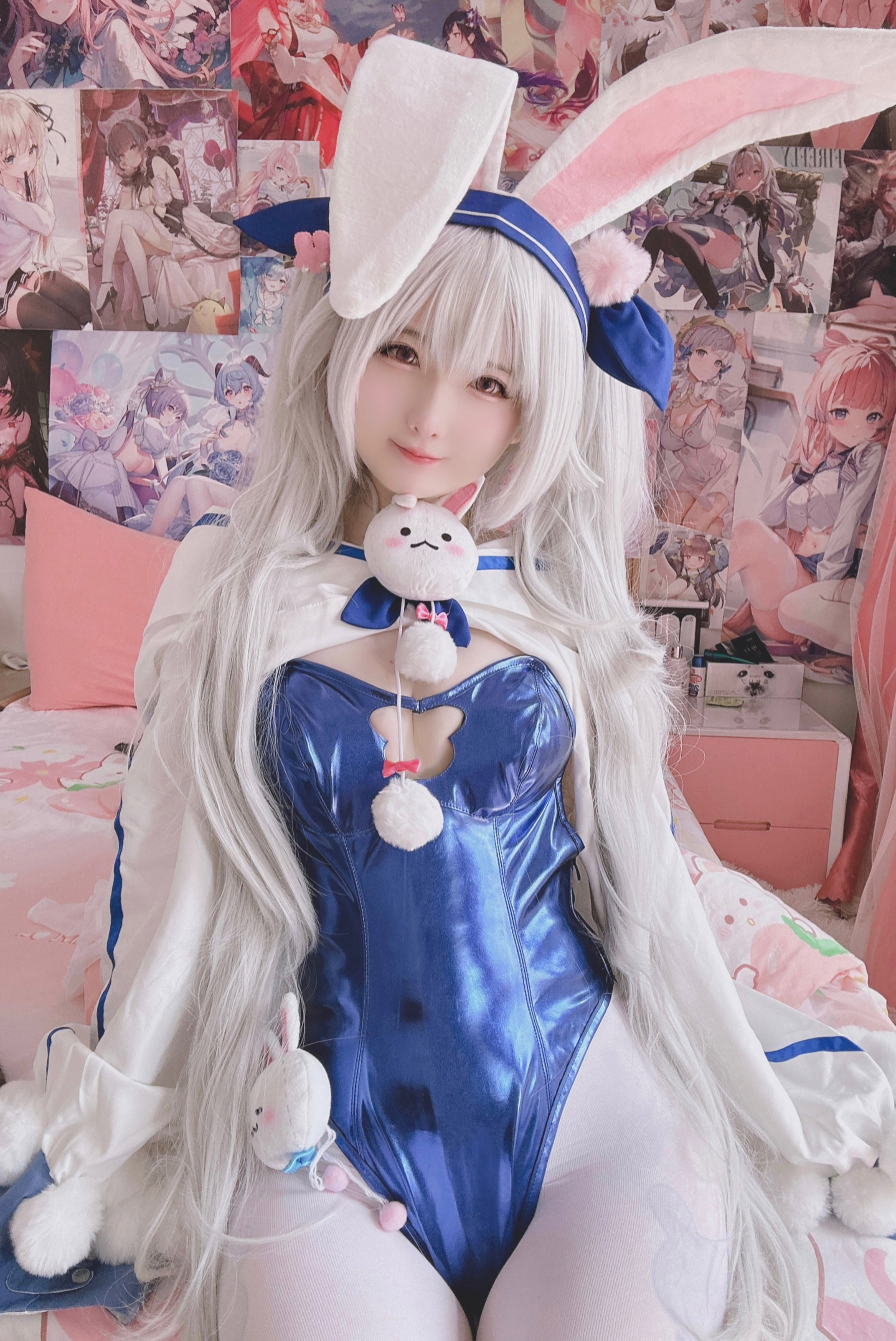 [XI DAIDAI] Bunny Girl Lafite với GIF (tuyến đường màu xanh Azur) [Không điều chỉnh]
